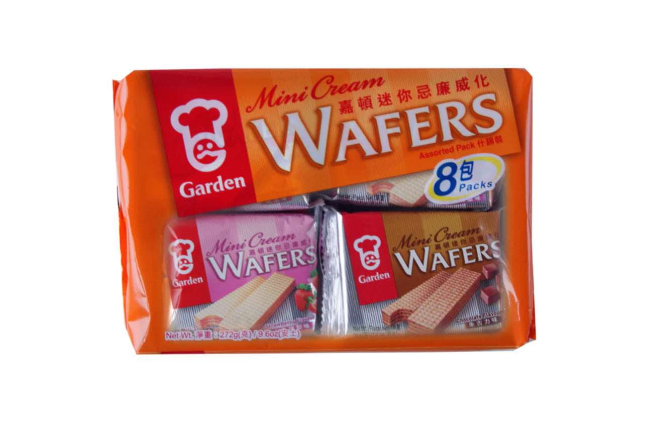 Garden mini wafers snack