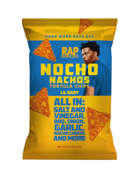 Rap snacks lil baby all in nocho nachos