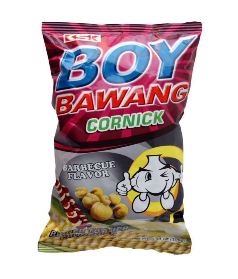 Boy bwang corn bbq snack